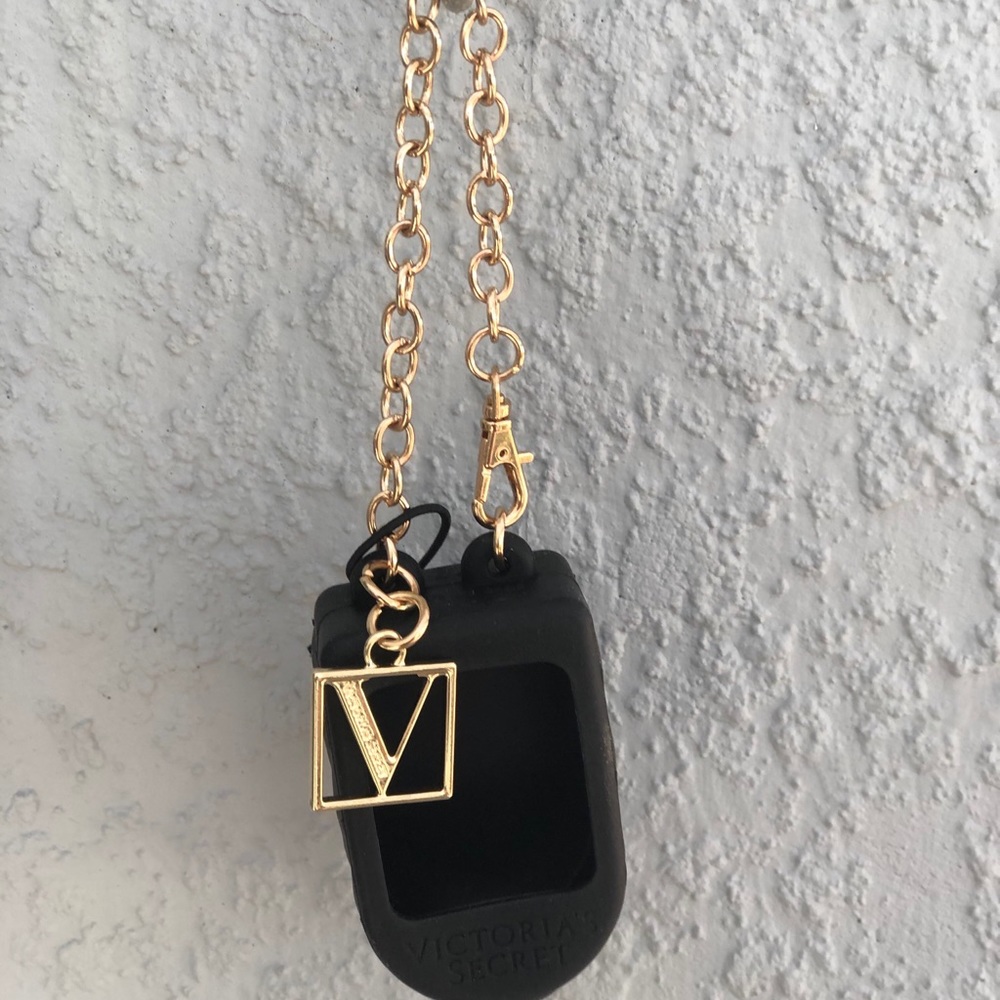 Victoria Secret hand sanitizer holder